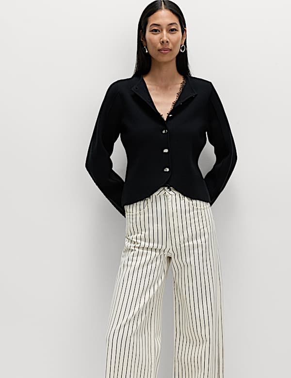 Soft Touch Waisted Fitted Cardigan - AU