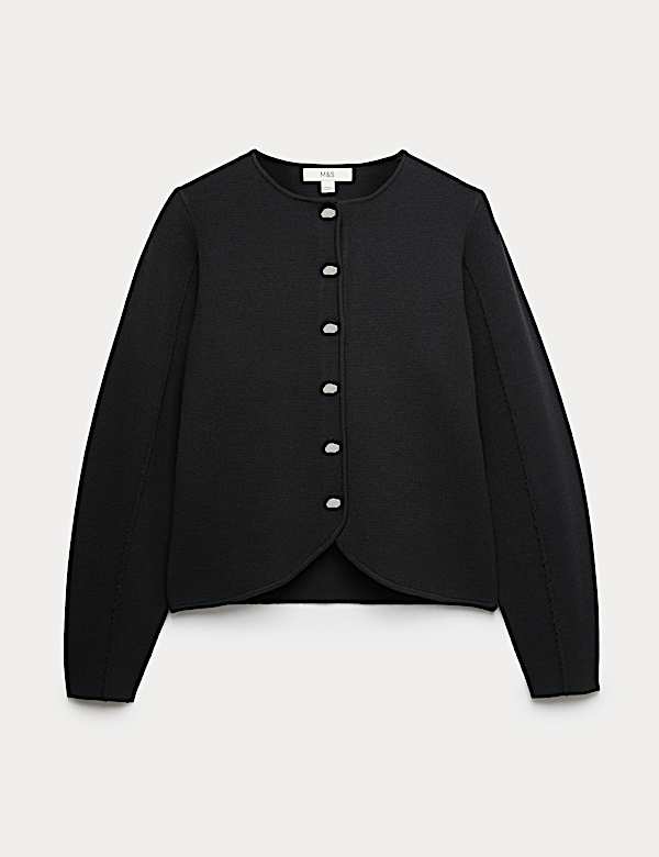 Soft Touch Waisted Fitted Cardigan - AU