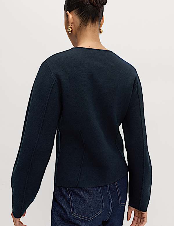 Soft Touch Waisted Slim Fit Jumper - BE