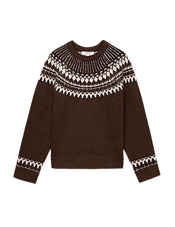 Fairisle Crew Neck  Jumper