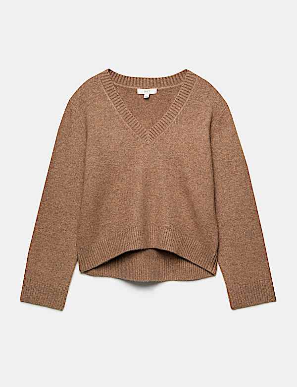 V-Neck Relaxed Jumper - IS