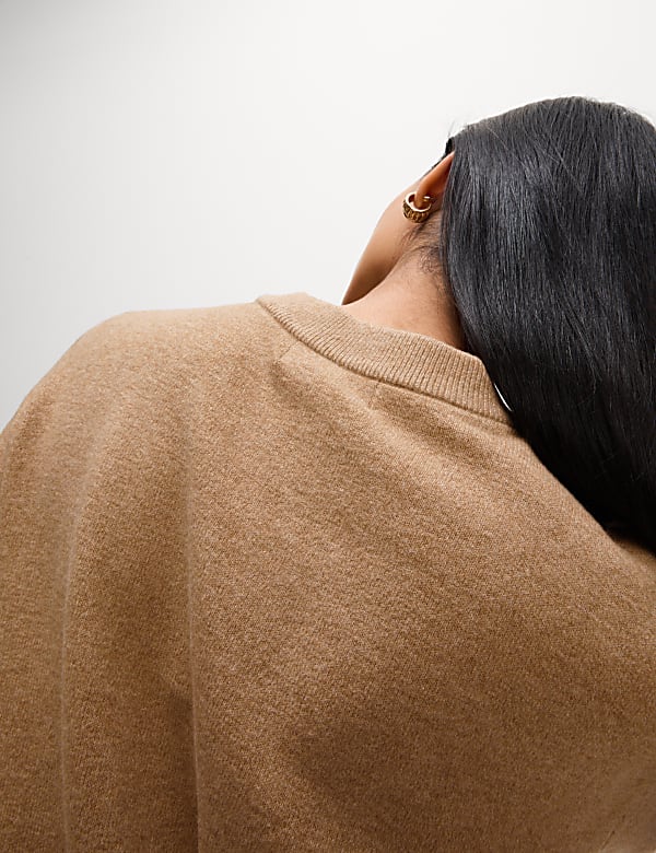 Top en maille l&eacute;g&egrave;re &agrave; col rond - FR