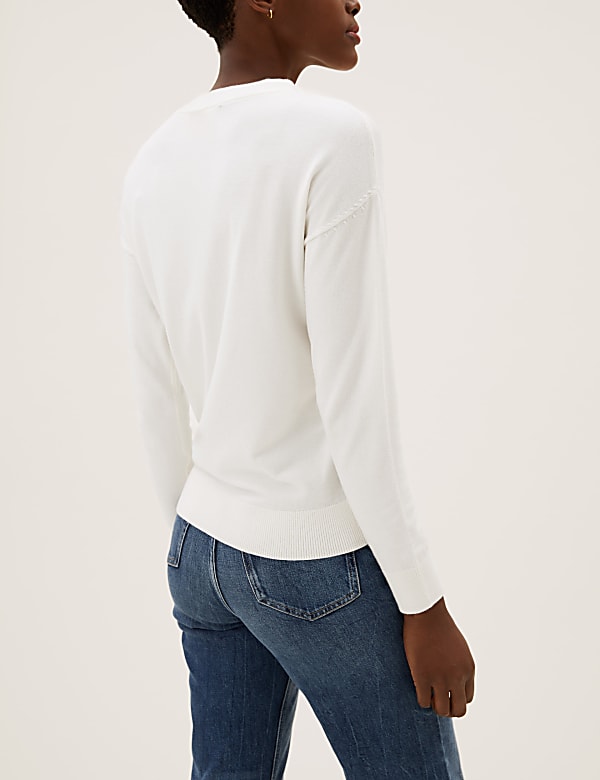 Soft Touch Fabulous Slogan Crew Neck Jumper