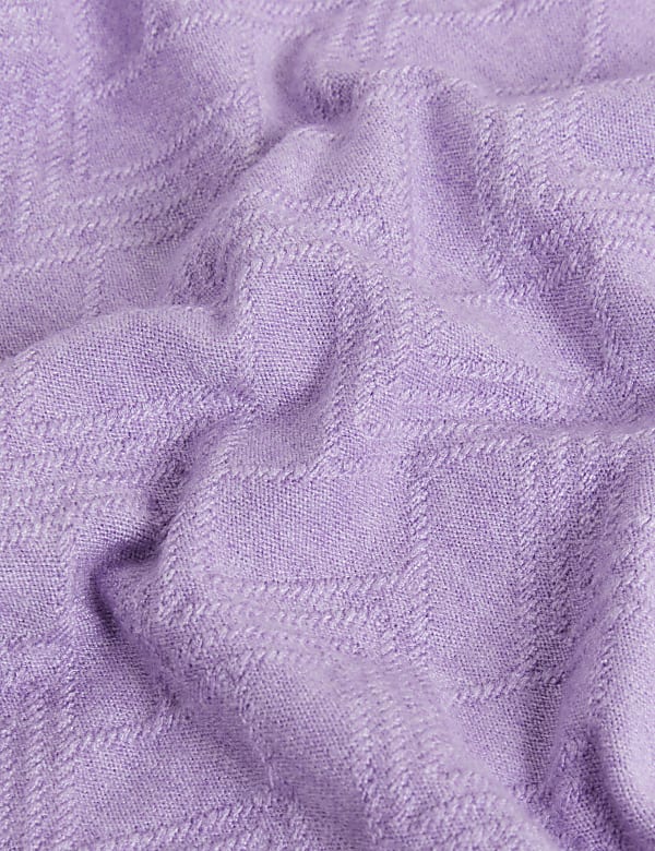 Soft Touch Textured V-Neck Knitted Top