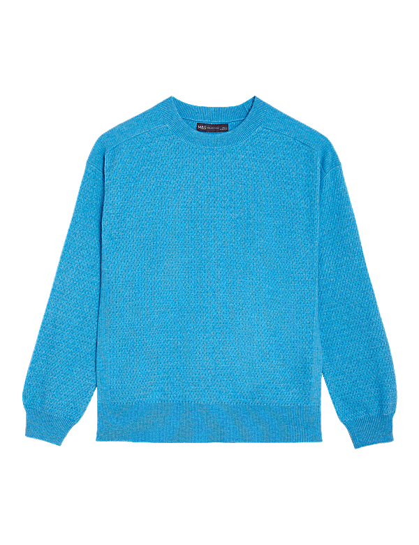 Soft Touch Textured Relaxed Jumper
