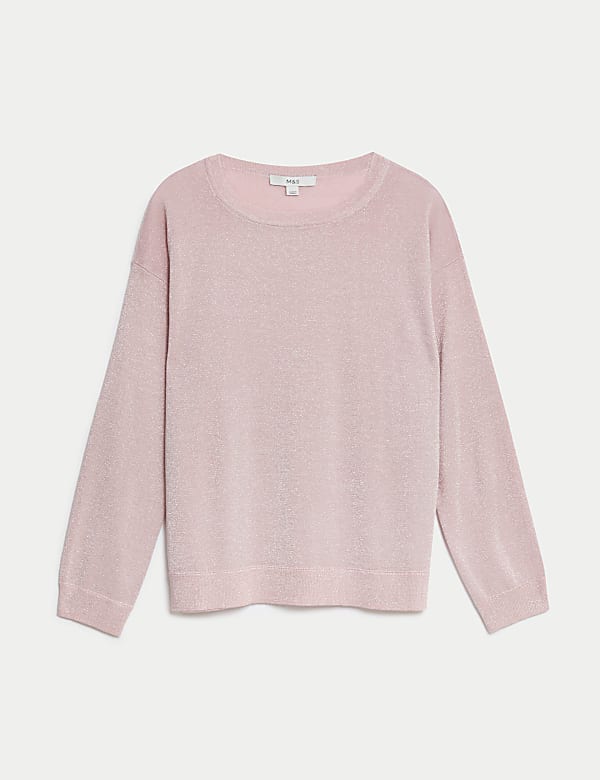 Sparkly Crew Neck Jumper - AT