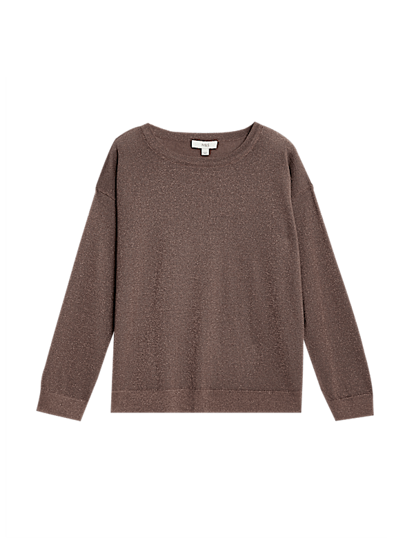 Sparkly Crew Neck Jumper
