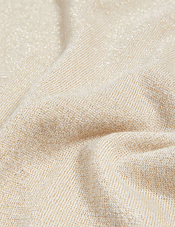 Sparkly Crew Neck Jumper