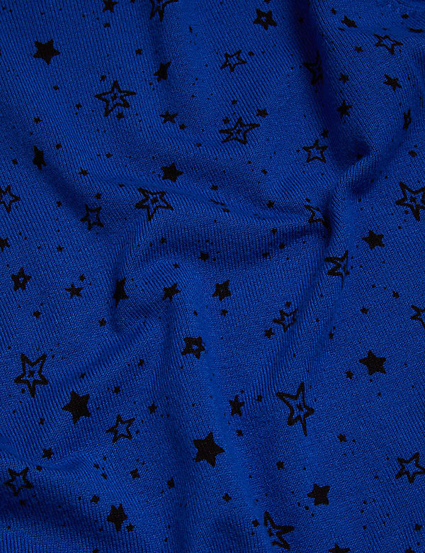 Star Print Crew Neck Jumper