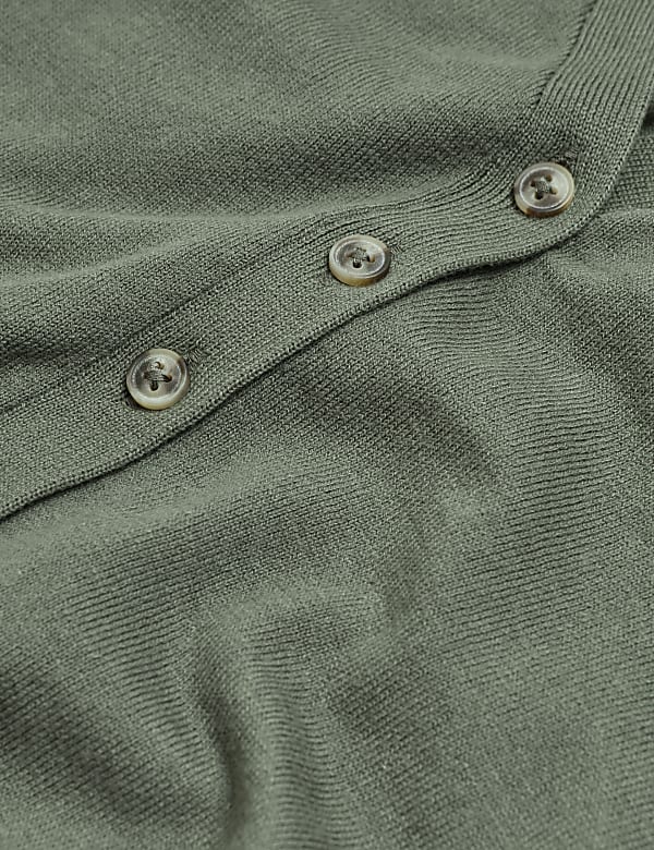 Cotton Rich Short Sleeve Knitted Top