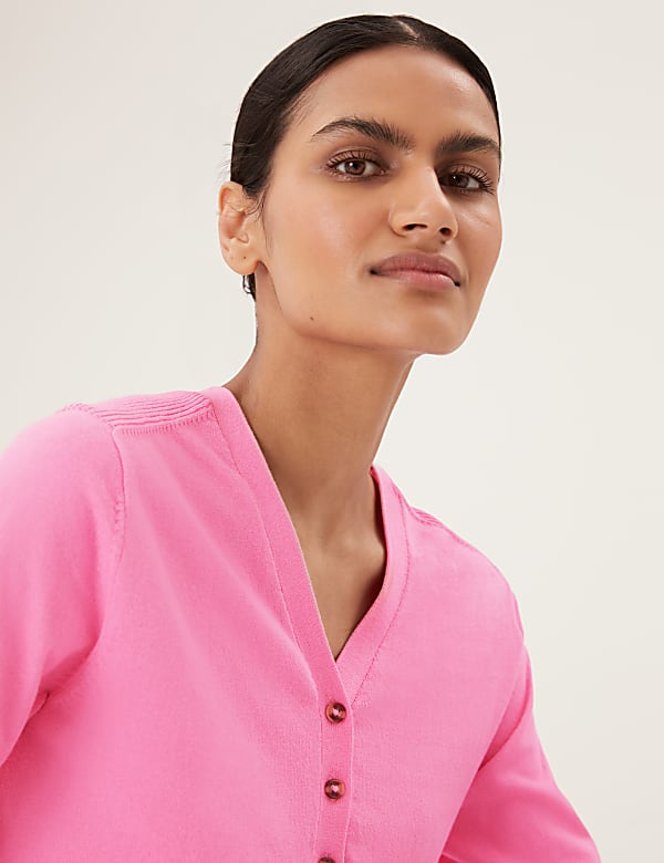 Cotton Rich Short Sleeve Knitted Top