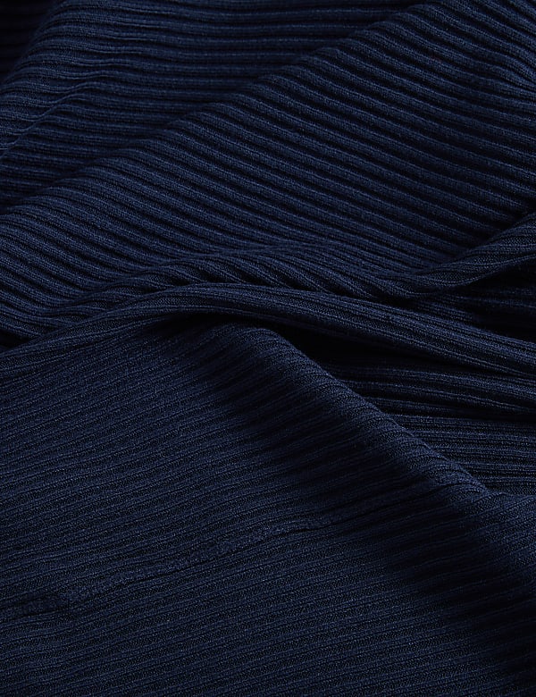 Ribbed Edge to Edge Longline Cardigan