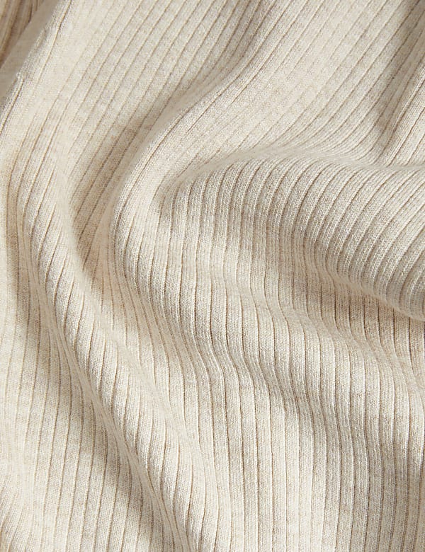 Ribbed Edge to Edge Longline Cardigan