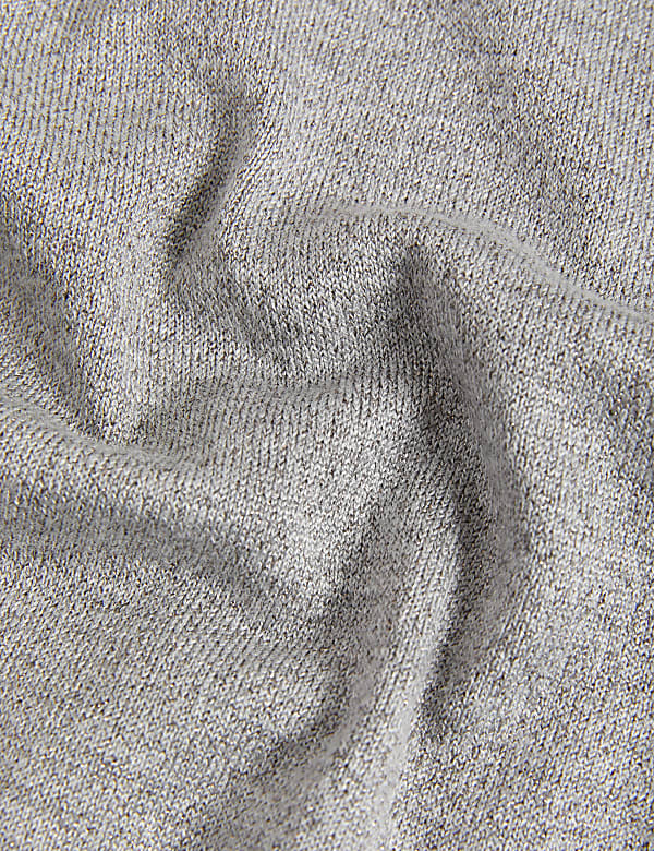 Sparkly Crew Neck Button Through Cardigan