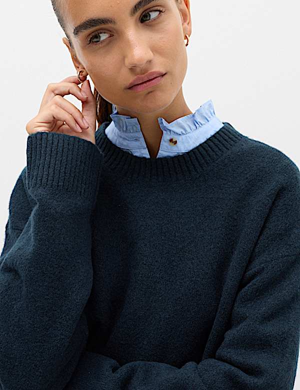 Crew Neck Relaxed Jumper
