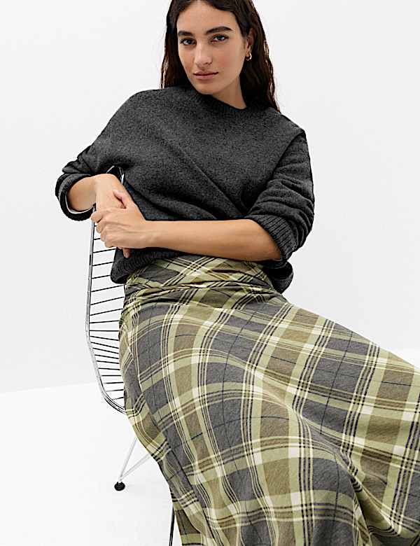 Crew Neck Relaxed Jumper
