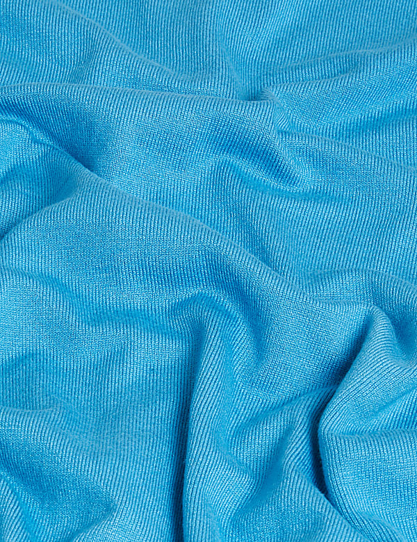 Crew Neck Button Front Cardigan