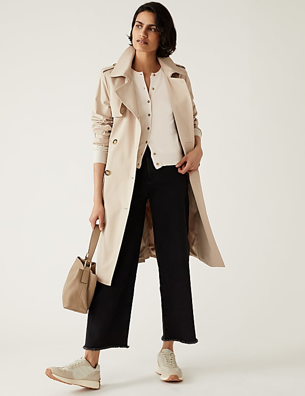 Crew Neck Button Front Cardigan