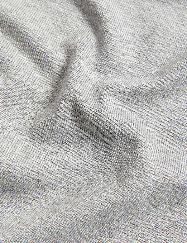 Crew Neck Button Front Cardigan