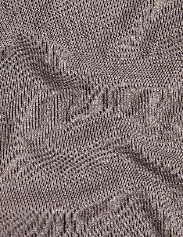 Ribbed Roll Neck Jumper