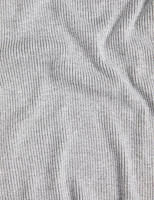 Ribbed Roll Neck Jumper