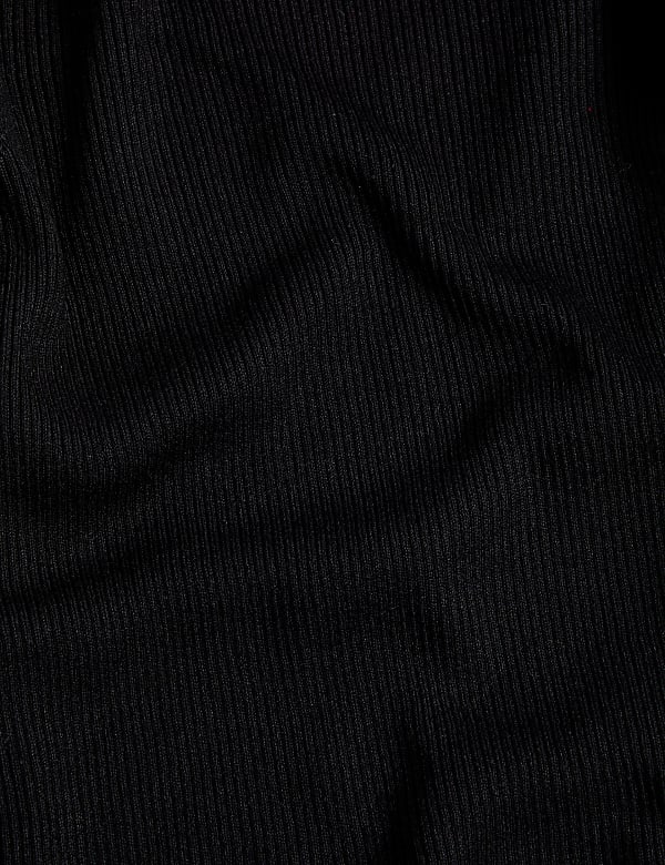 Ribbed Roll Neck Jumper