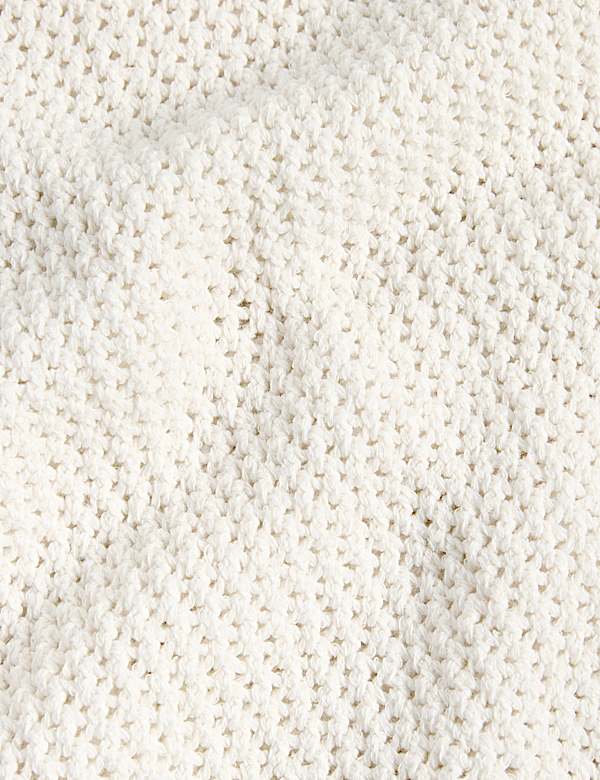 Cotton Rich Textured Knitted Top