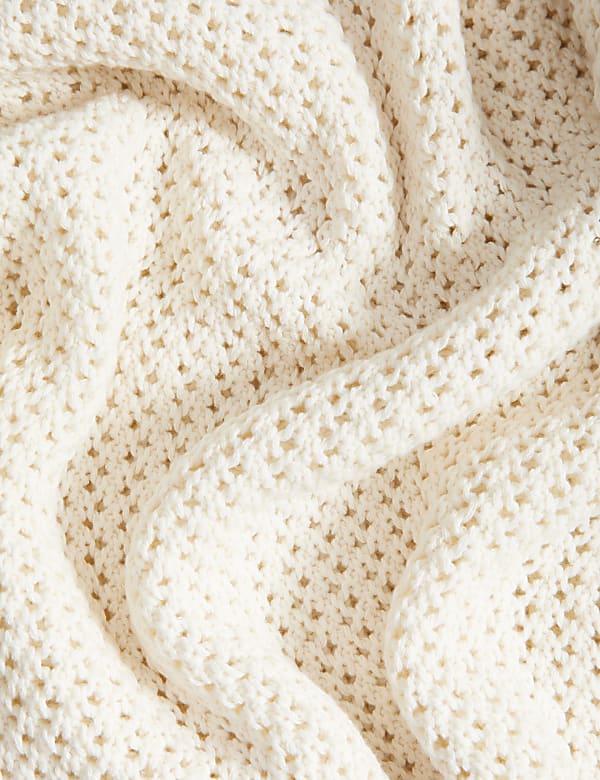 Pure Cotton Textured Jumper