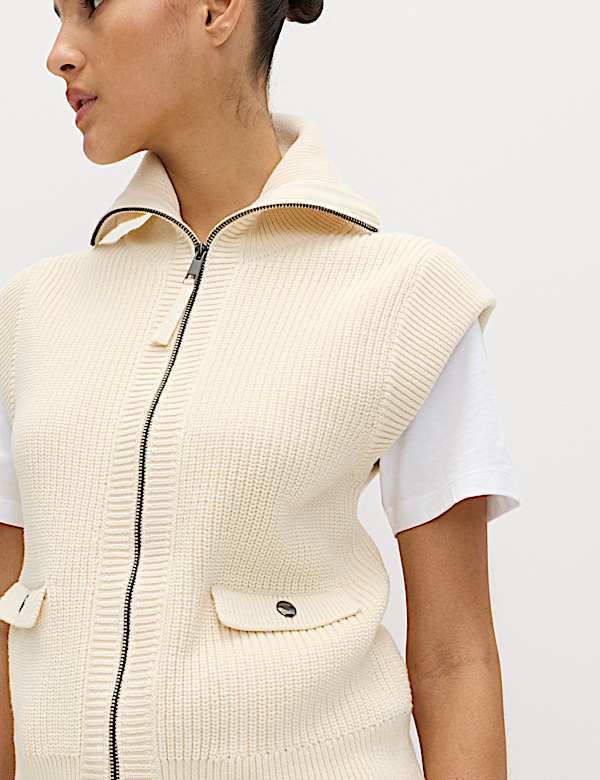 Cotton Rich Ribbed Knitted Waisted - UA