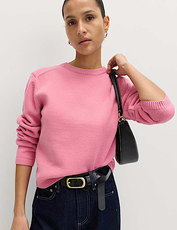Cotton Rich Cropped Jumper - RS
