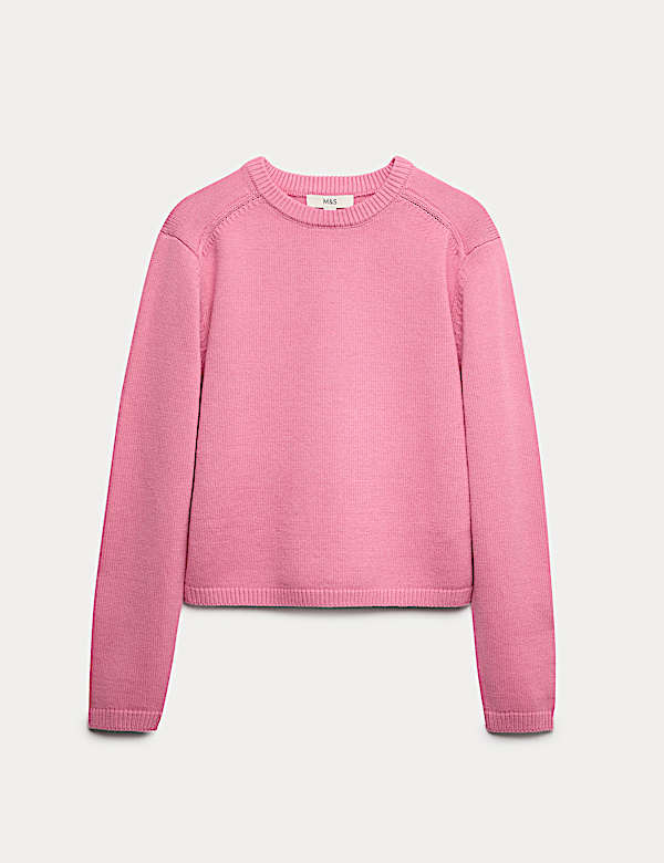 Cotton Rich Cropped Jumper - RS