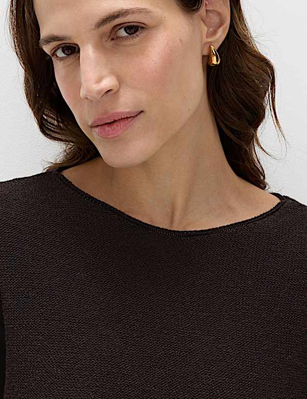 Cotton Blend Lace Detail Jumper - PT