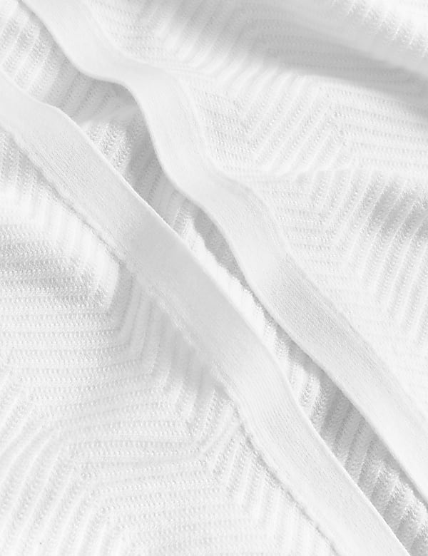 Cotton Rich Textured Relaxed Cardigan