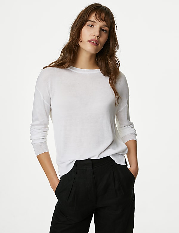 Lightweight Crew Neck Jumper