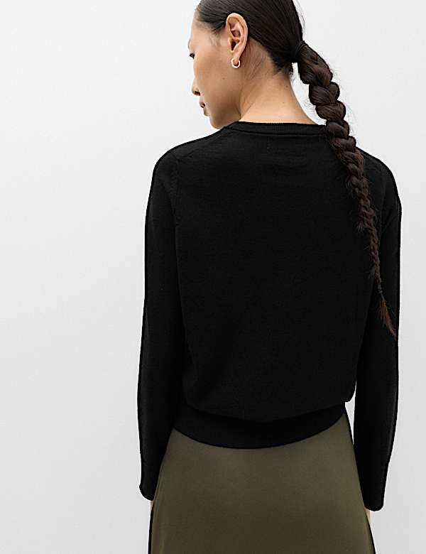Pure Merino Crew Neck Jumper - BE
