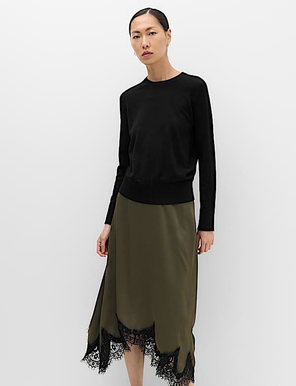 Pure Merino Crew Neck Jumper - BE