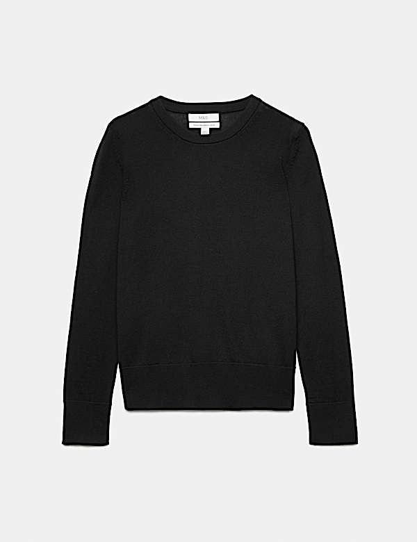 Pure Merino Crew Neck Jumper - BE