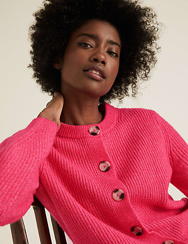 M&s red cardigan outlet