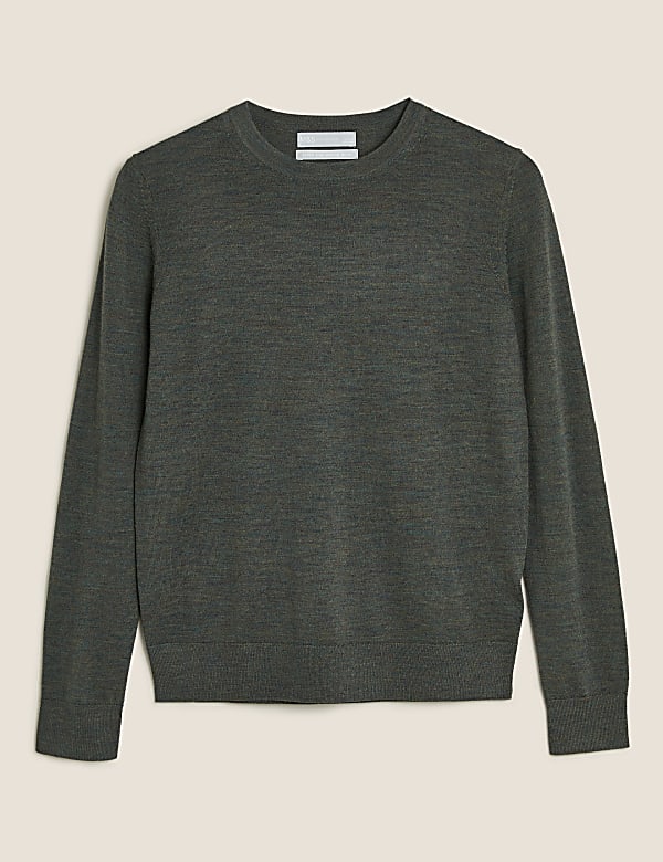 Pull 100 % laine mérinos à col rond - LU