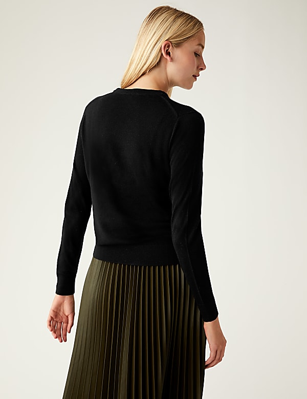Pure Merino Wool Crew Neck Jumper