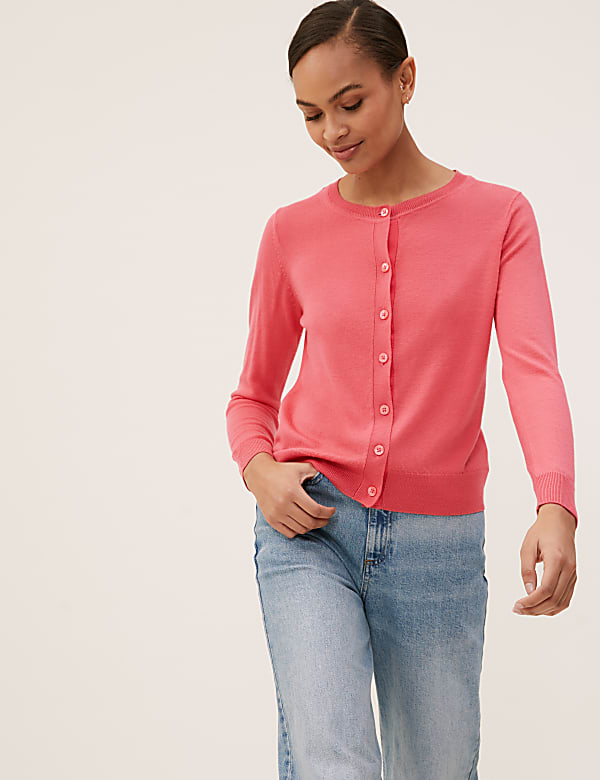 Pure Merino Wool Cardigan