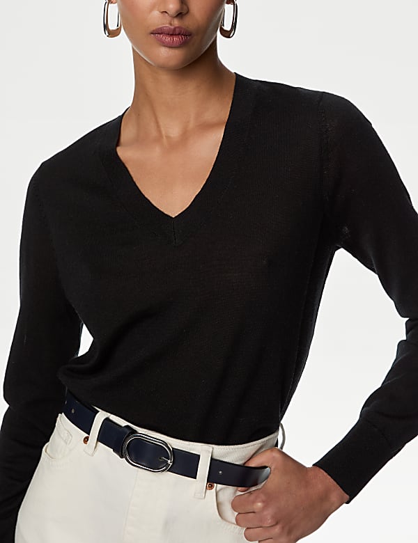 Marks and spencer merino wool best sale