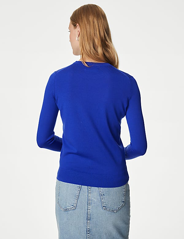 Pure Merino Wool Crew Neck Jumper