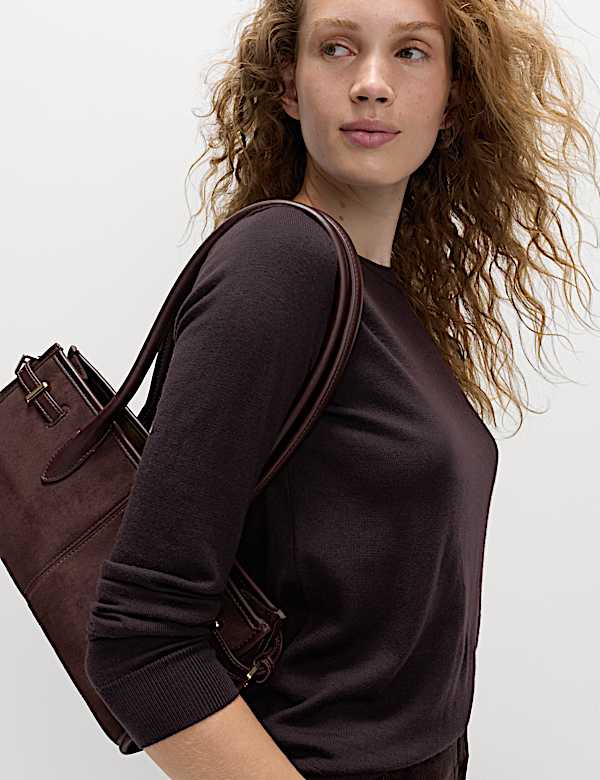 Pure Merino Wool Crew Neck Jumper - ES