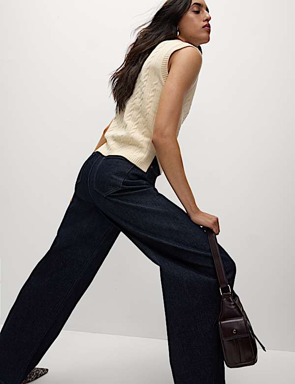 Maillot de corps à col rond en maille légère torsadée - CH