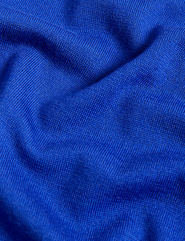 Pure Merino Wool Roll Neck Jumper
