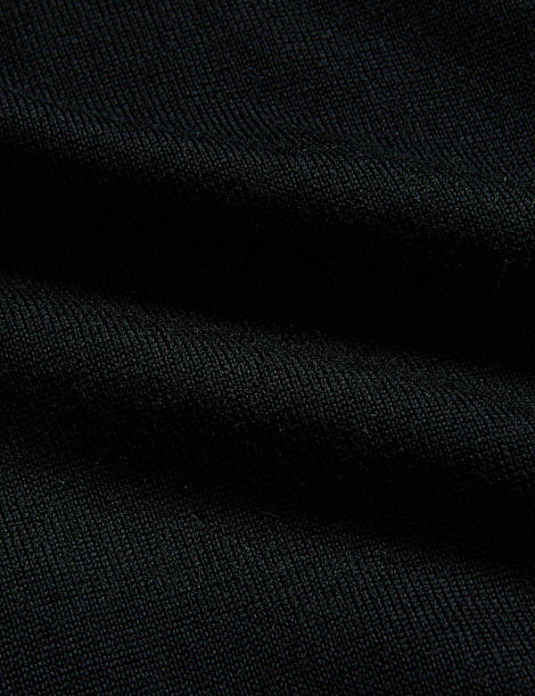 Pure Merino Wool Roll Neck Jumper