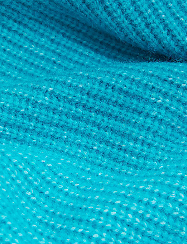 Recycled Blend Ribbed Knitted Vest