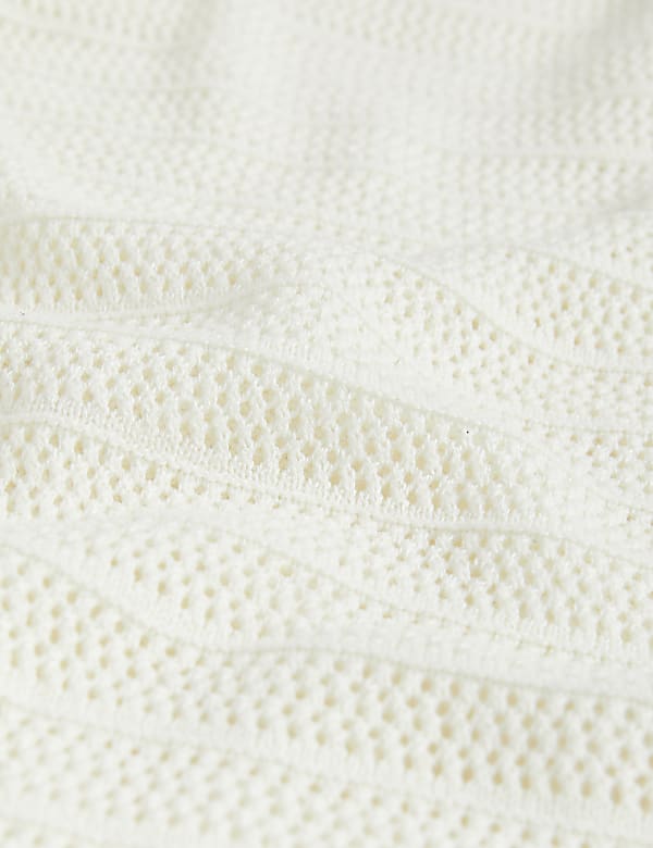 Edge to Edge Cardigan with Linen