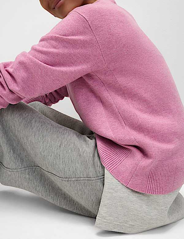 Air-Yarn Crew Neck Jumper